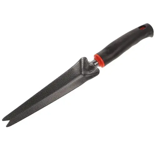 Produktbild: CIYODO Forked Hand Weeder aus Carbonstahl mit Holzgriff Ergonomisches Gartenwerkzeug zur Dauerhaften Unkrautentfernung für Verwurzelte Pflanzen mit Aufhängeloch für Einfache Lagerung