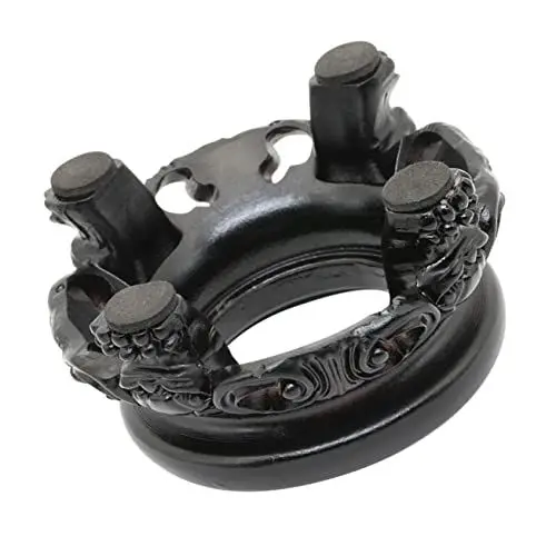 Produktbild: CIYODO Kristallkugelhalterung Desktop-Ständer Decoraciones para Salas De Casa Woodsy Harz Pflaumenbaum Statue Edelsteinkugelhalter Kristallkugelhalter Harzbasis Desktop Ornament