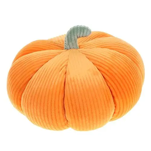 Produktbild: CIYODO Kürbis Plüschkissen Flauschiges Dekokissen als Halloween-Heimdekoration Halloween-Kürbis-Plüsch Pumpkin Pillow Pumpkin Decor Kürbiskissen Halloween-Plüschkissen Orange