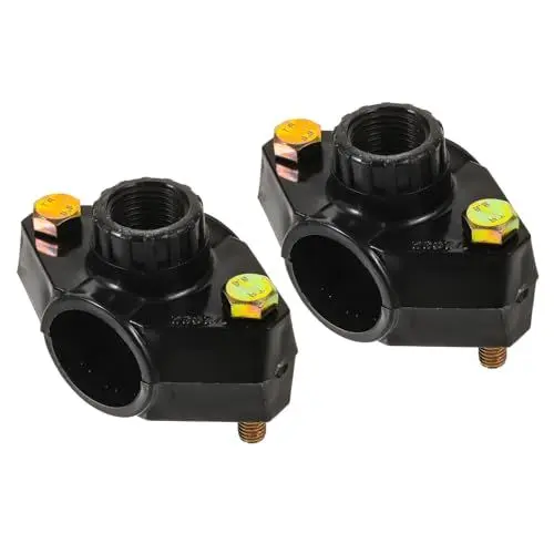 Produktbild: CIYODO PE Wasserrohr Zubehör Saddle Valve Für Gartenbewässerung Sanitäranschluss Und Abfluss Drainagesattelverbinder Für Vielseitige Anwendungen