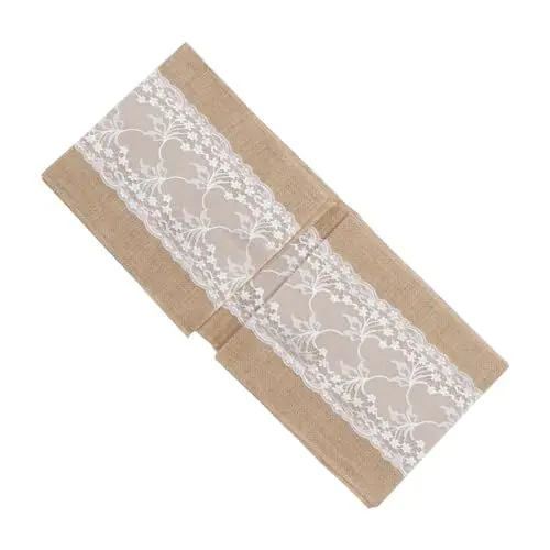 Produktbild: CIYODO Spitze Tischläufer Home Decor Tischdecke Matte Küche Tischset Vielseitig Dekorative Stoff