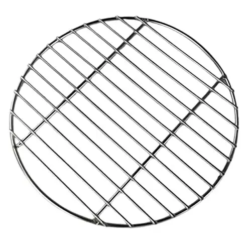 Produktbild: CIYODO Edelstahl-grillnetz Rund Grillnetz Outdoor-grillnetz BBQ-grillmatte Metall-grillnetz Für Geflügel Fisch Gemüse Würstchen Eier