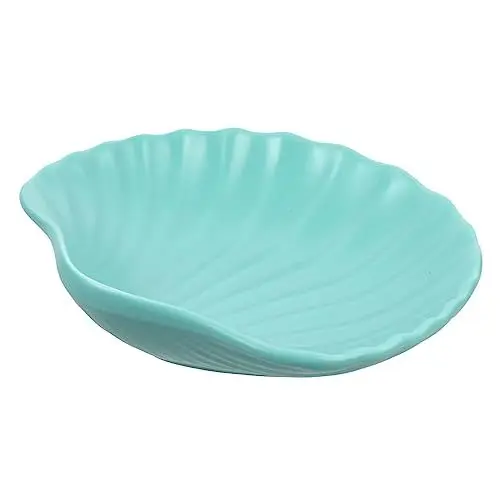 Produktbild: CIYODO Dessertteller in Muschelform Teller-stil Snack-tablett Für Salat Heimdekoration Glasur