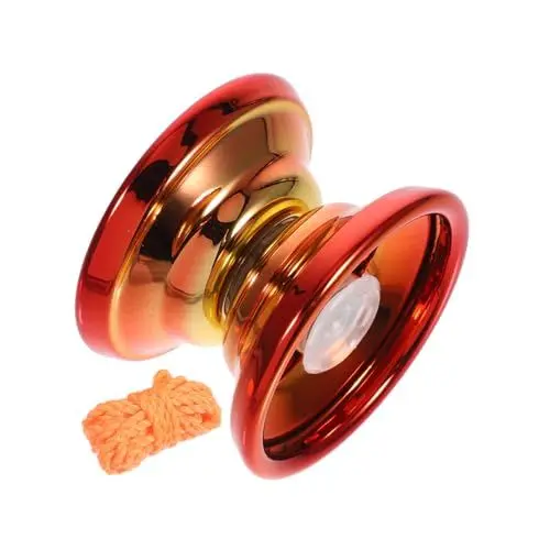 Produktbild: CIYODO Schnur Jo-Jo Kinder Spielzeug Yo-yo Ball für Freunde Yoyo Zubehör Attraktives Yo-yo Ball Yoyo-Profi -Ball für Erwachsene Yo-Yos für Anfänger Fingerball rot