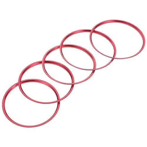 Produktbild: CIYODO Auto Seite Mesh Vent Trim Aluminium Legierung Stilvolle Auto Klimaanlage Vent Abdeckung