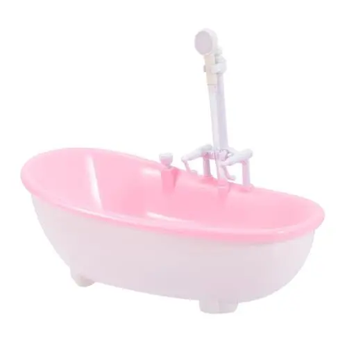 Produktbild: CIYODO Spielzeug für Sprühwannen Babypuppenbad Puppe Badezimmer Zeug Kinder badewannenspielzeug kinderbadewanne babyspielzeug Miniatur-Badewannenmodell Miniatur-Puppenbadewanne Plastik