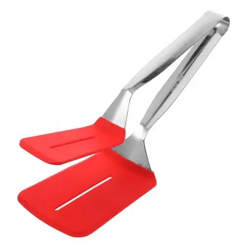 Produktbild: CIYODO Grillklammer Zum Kochen Grillzange Aus Edelstahl Und Silikon Küchenutensilien Zum Kochen