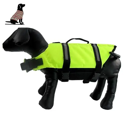 Produktbild: CIYODO Welpe Rettungsweste für e Rettungsring für e Kleidung Lichtreflektierende -Schwimmweste Hündchen Hunde schwimmweste schwimmwesten für Hunde draussen Badeanzug