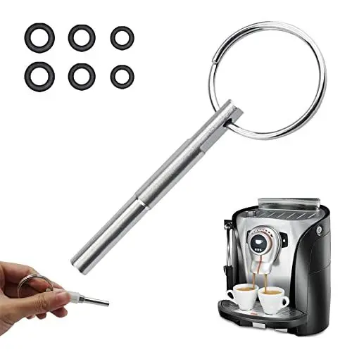 Produktbild: CJHKQNZWT6 Ovalbit Reparatur Werkzeug Ovalkopf Bit Schlüssel Ovalkopfschlüssel Kaffeemaschine Reparaturwerkzeuge Kaffeemaschinen mit Schlüsselring für Kaffeeautomaten zu Hause Café