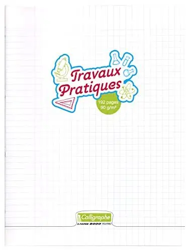Produktbild: Calligraphe 18289C - Heft Calligraphe, ideal für die Schule, geheftet DIN A4+, 24x32cm, 96 Blatt, blanko/französische Lineatur, 90g, transparent, 1 Stück