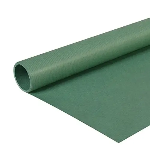 Produktbild: Clairefontaine 195755C Rolle (färbiges Kraftpapier, 10 x 0,7 m, 65 g, PEFC, ideal für Ihre Bastelprojekte) 1 Stück dunkelgrün