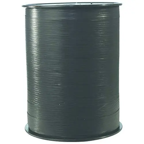 Produktbild: Clairefontaine 601529C Spule Geschenkband matt (250 m x 10 mm, ideal für Bastelprojekte und Geschenke) 1 Stück schwarz
