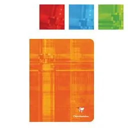 Produktbild: Clairefontaine 63682C Heft (DIN A5, kariert, 90g, 48 Blatt) 1 Stück farbig sortiert