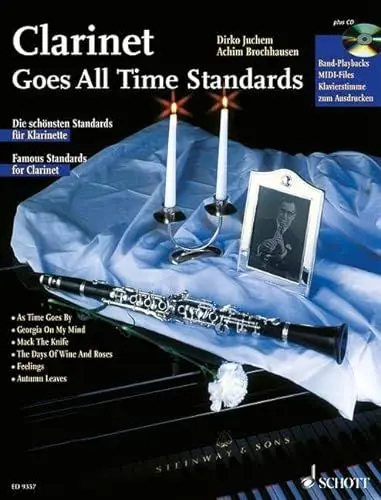Produktbild: Clarinet Goes All Time Standards: Die schönsten Standards für Klarinette. Klarinette·· Klavier ad libitum.