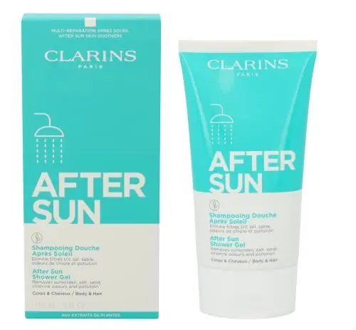 Produktbild: Clarins Unisex After Sun de Baño Solar nach Sonnenbad Gel 150 ml, Negro, Standard