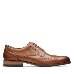 Produktbild: Clarks Craft Arlo Limit Brogue, Oxford-Schuhe, schwarzes Leder, Oxford-Schuhe, braun, 44 EU