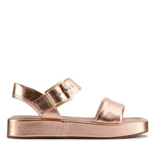 Produktbild: Clarks Damen Alda Strap Sandale, Copper Metallic, 37.5 EU
