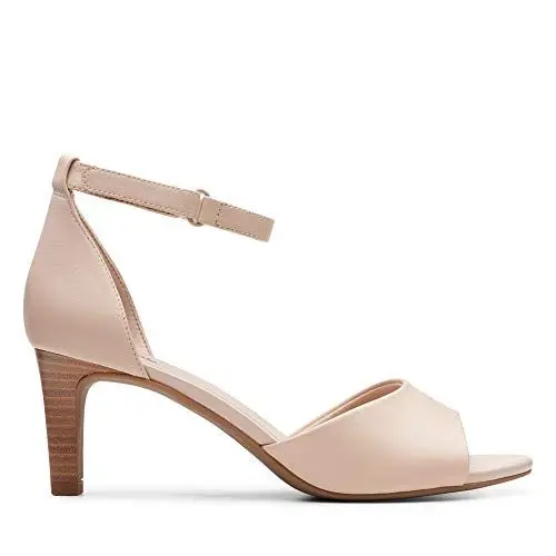 Produktbild: Clarks Damen Alice Greta Riemchenpumps Blau (Blush Leather Blush Leather) 39 EU