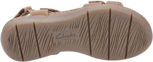 Produktbild: Clarks Damen April Cove Sport Sandal, Dark Tan Lea, 39.5 EU