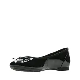 Produktbild: Clarks Damen Couture Bloom Geschlossene Ballerinas, Schwarz (Black Patent) ,38 EU
