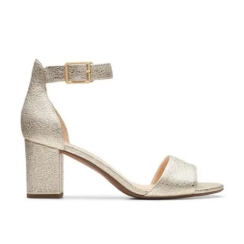Produktbild: Clarks Damen Deva Mae Pumps, Champagne, 38 EU