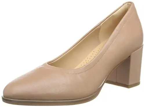 Produktbild: Clarks Damen Freva55 Court Pump, Praline Leather, 35.5 EU