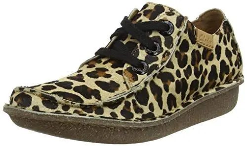 Produktbild: Clarks Damen Funny Dream Brogue, Mehrfarbig Leopard Prt Pony Leopard Prt Pony, 36 EU