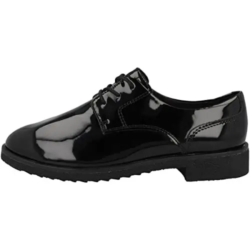 Produktbild: Clarks Damen Griffin Lane Derbys, Schwarz (Black Pat), 35.5 EU