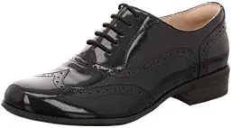 Produktbild: Clarks Damen Hamble Oak Derby, Schwarz Black Patent, 39 EU