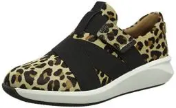 Produktbild: Clarks Damen Un Rio Strap Sneaker, Mehrfarbig (Leopard PRT Pony Leopard PRT Pony)