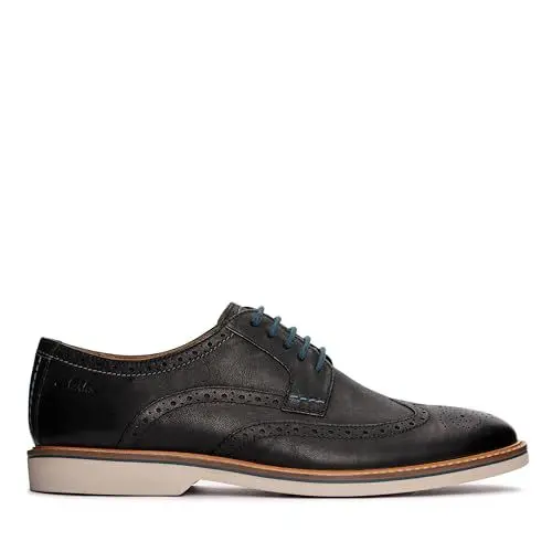 Produktbild: Clarks Herren AtticusLTLimit Oxford, Black Leather, 44 EU