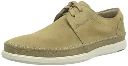Produktbild: Clarks Herren Bratton Lo Boat Shoe, Sand Suede, 41 EU