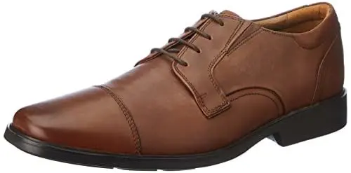 Produktbild: Clarks Herren Clarkslite Cap Oxford, Tan Leather, 41 EU