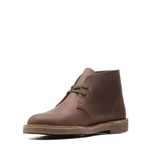 Produktbild: Clarks Herren Desert Boot Bushacre 3 Chukka-Stiefel, Dark Brown Lea, 44.5 EU