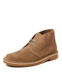 Produktbild: Clarks Herren Desert Boot Bushacre 3 Chukka Stiefel, Beige, 47 EU