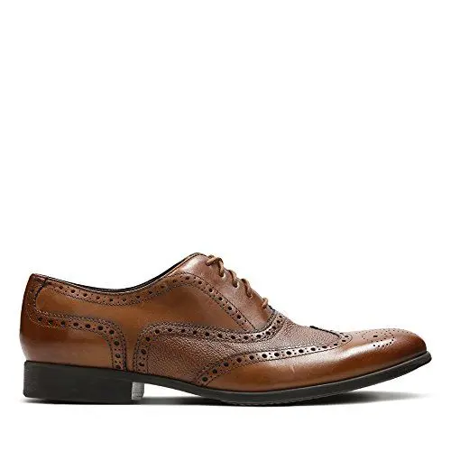 Produktbild: Clarks Herren Gilmore Limit Brogues, Braun (Tan Leather)
