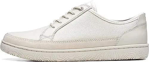 Produktbild: Clarks Herren Hodson Lace Sneaker, Ivory Leather, 42 EU