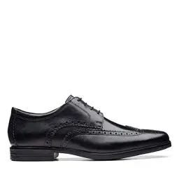 Produktbild: Clarks Herren Howard Wing all product categories > shoes bags mens lace ups other , Schwarz, 42 EU