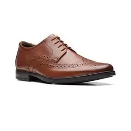 Produktbild: Clarks Herren Howard Wing all product categories > shoes bags mens lace ups other , Braun, 42 EU