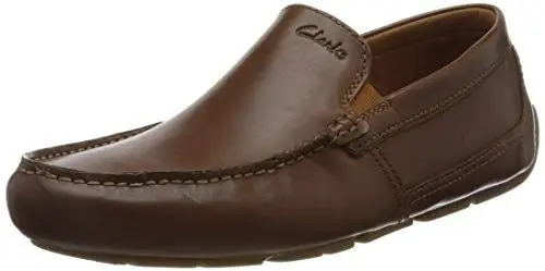 Produktbild: Clarks Herren Markman Plain Mokassin, Dunkle Bräunung, 41 EU