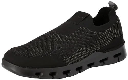 Produktbild: Clarks Herren Nature X Ease Flacher Slipper, Schwarz Kombi, 41 EU
