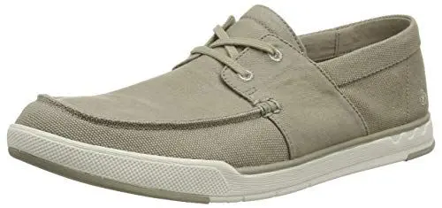 Produktbild: Clarks Herren Step Isle Base Sneaker Niedrig, Beige (Sand Canvas Sand Canvas), 41 EU