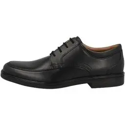 Produktbild: Clarks Herren Un Aldric Park Derbys, Black Leather, 43 EU