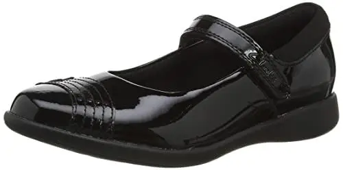 Produktbild: Clarks Mädchen Etch Beam K Ballerinas, Black Pat, 30 EU