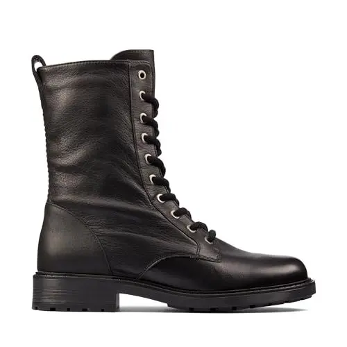 Produktbild: Clarks Orinoco 2 Style Lederstiefel in Schwarz, Schwarz, 35.5 EU