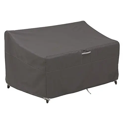 Produktbild: Classic Accessories Ravenna 3 Sitzer Sofa Schutzhülle, Abdeckung Gartenmöbel, Abdeckung aus Reißfestem Material mit Belüftungsöffnungen, Alle Wetterbedingungen, Sofa Cover, Taupe (193 x 102 x 79 cm)