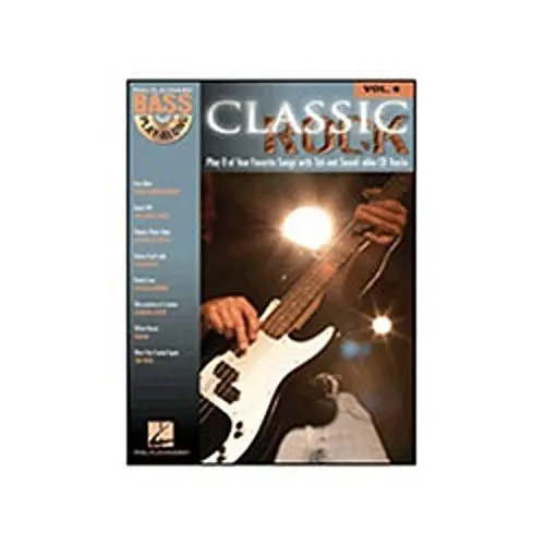 Produktbild: Classic Rock: Bass Play-Along Volume 6 (With CD (Audio)) (Hal Leonard Bass Play-Along)