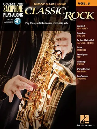Produktbild: Classic Rock: Saxophone Play-Along Volume 3 (Saxophone Play-Along, 3, Band 3)