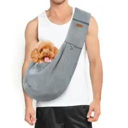 Produktbild: Classycoo Hundetrager für kleine Hund - Atmungsaktive Mesh Tasche für Haustier, Reise Katzen Tragetasche - Hundetragetasche mit Tasche, Integrierte Sicherheitsleine - für 8kg Haustier