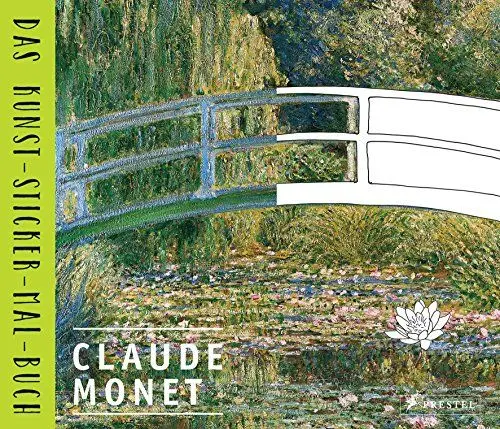 Produktbild: Claude Monet: Das Kunst-Sticker-Mal-Buch